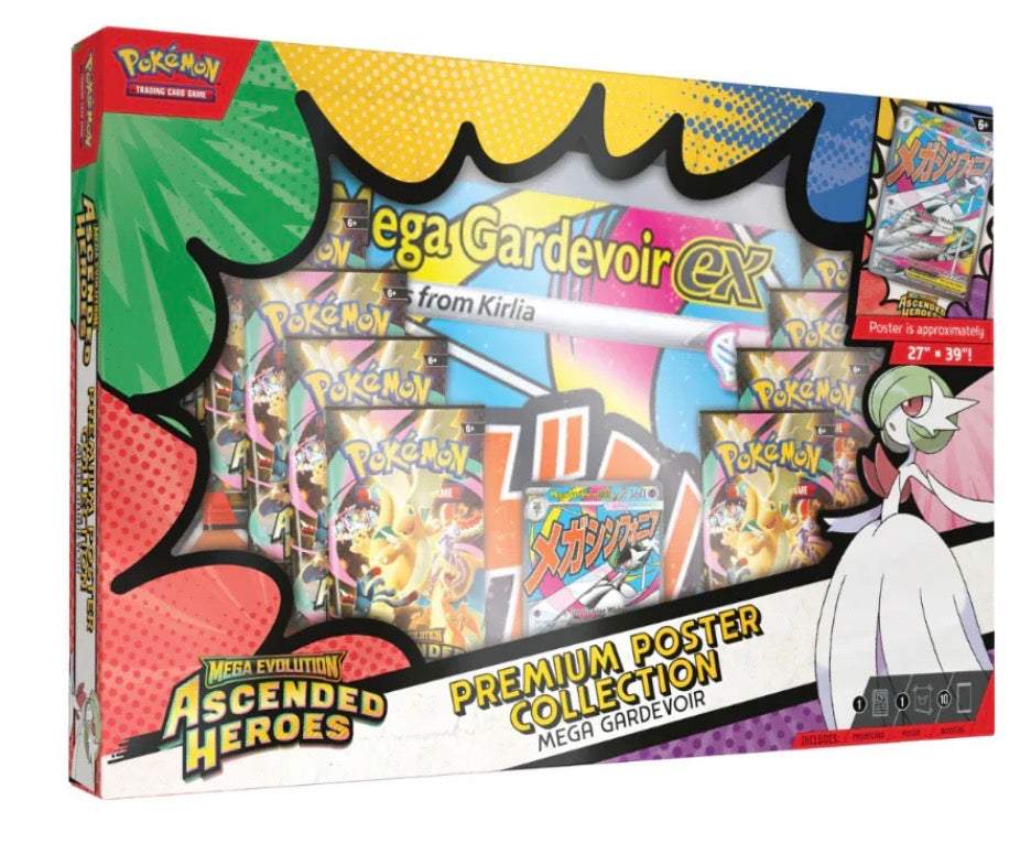 Pokemon Ascended Heroes Poster Collection