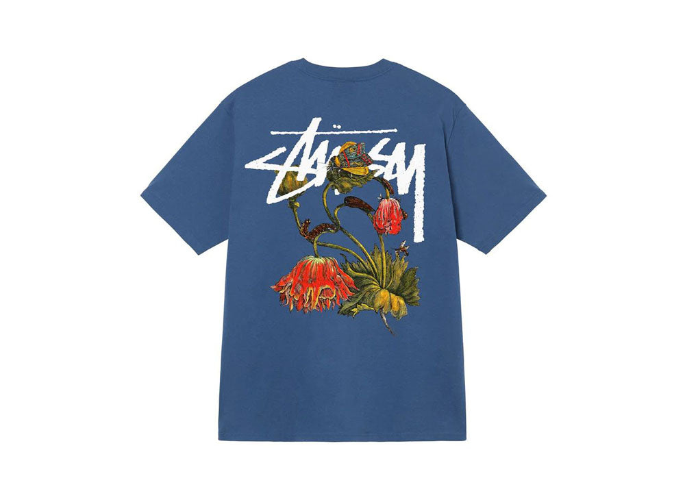 Stussy Withered Flower Tee "Midnight"