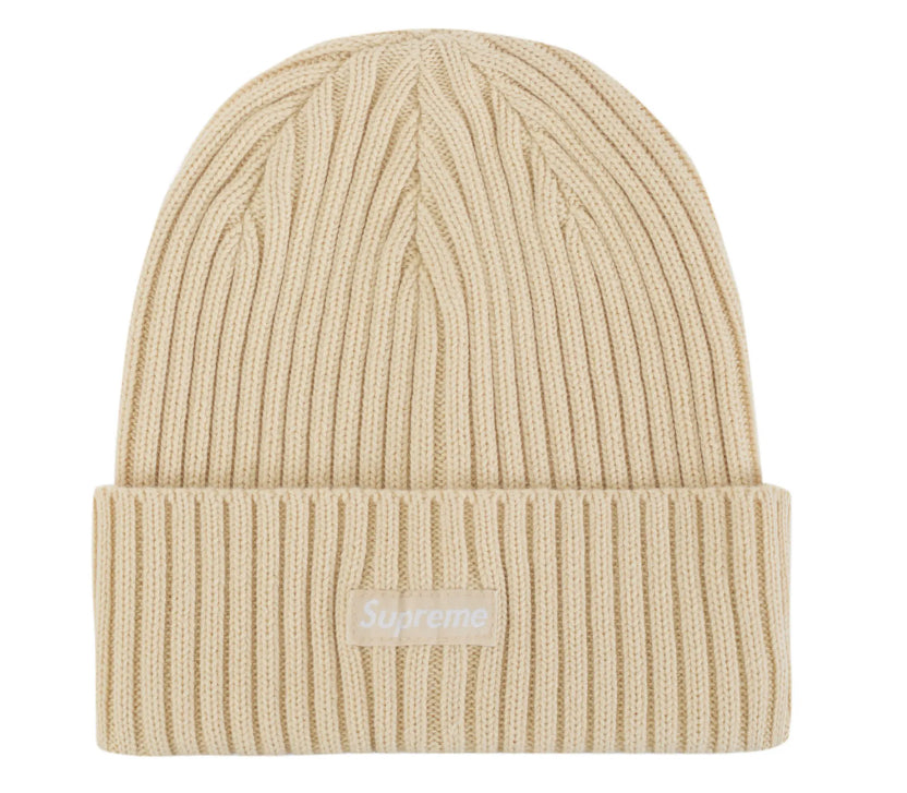 Supreme Overdyed Beanie "Light Tan"