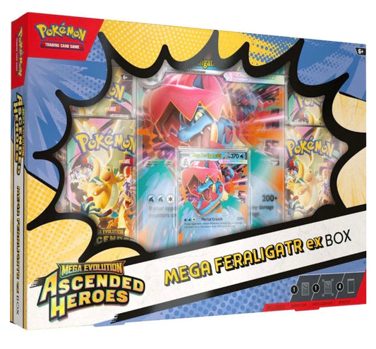 Pokemon Mega Evolution Ascended Heroes EX Box