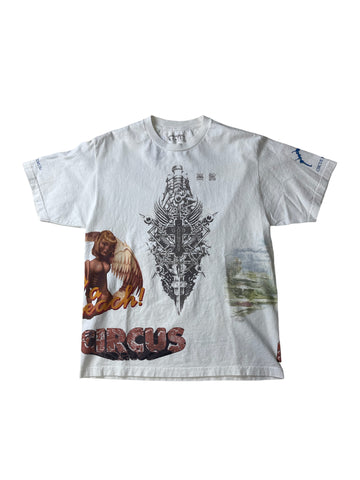 Travis Scott Circus Maximus 2023 Lifes a B*tch Tee "White"