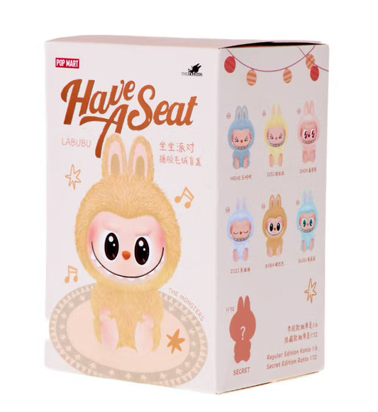 Pop Mart Labubu The Monsters Have a Seat (Single Blind Box)