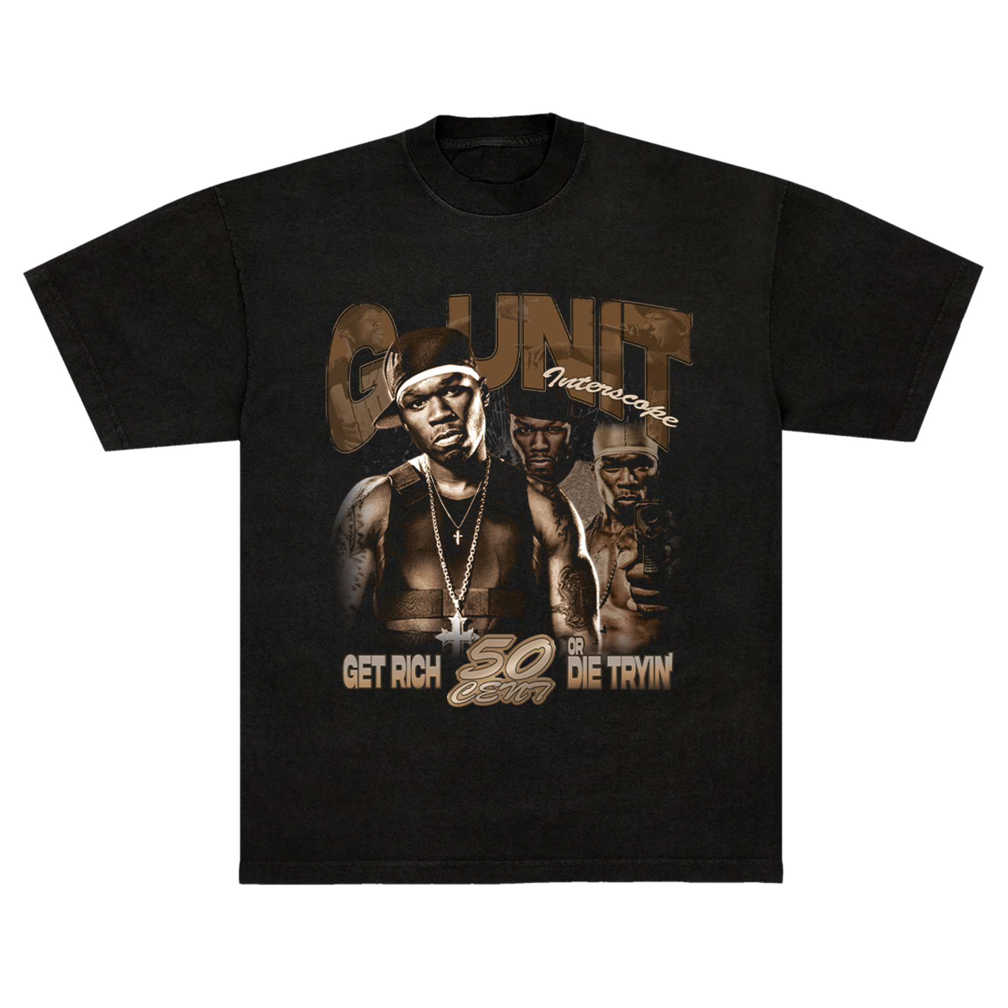 50 Cent Tee "G-Unit Bronze"
