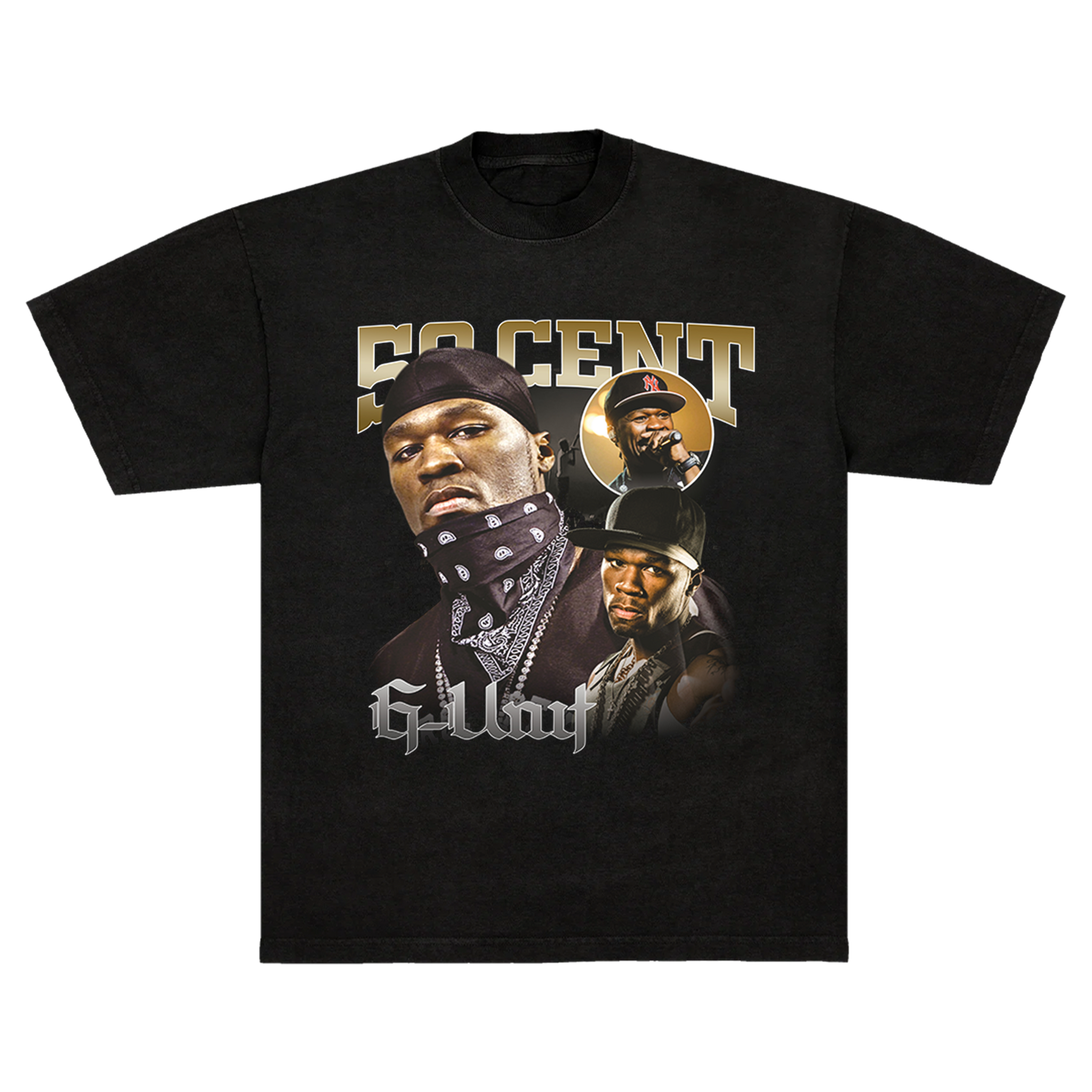 50 Cent Tee "G-Unit Gold"