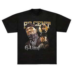 50 Cent Tee "G-Unit Gold"