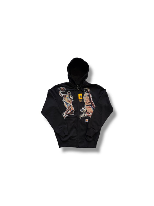 Carhartt Kobe Dunk Tapestry Zip-Up Hoodie "Black"
