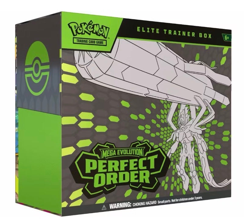 Pokemon Mega Evolution Perfect Order Elite Trainer Box