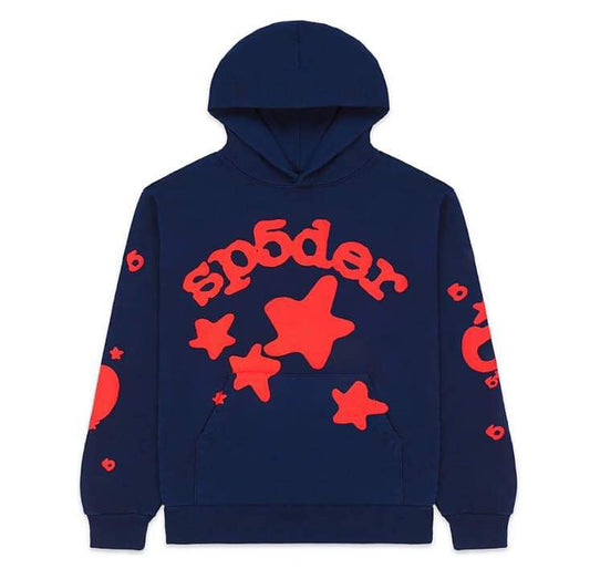 Sp5der Beluga Hoodie "Navy"