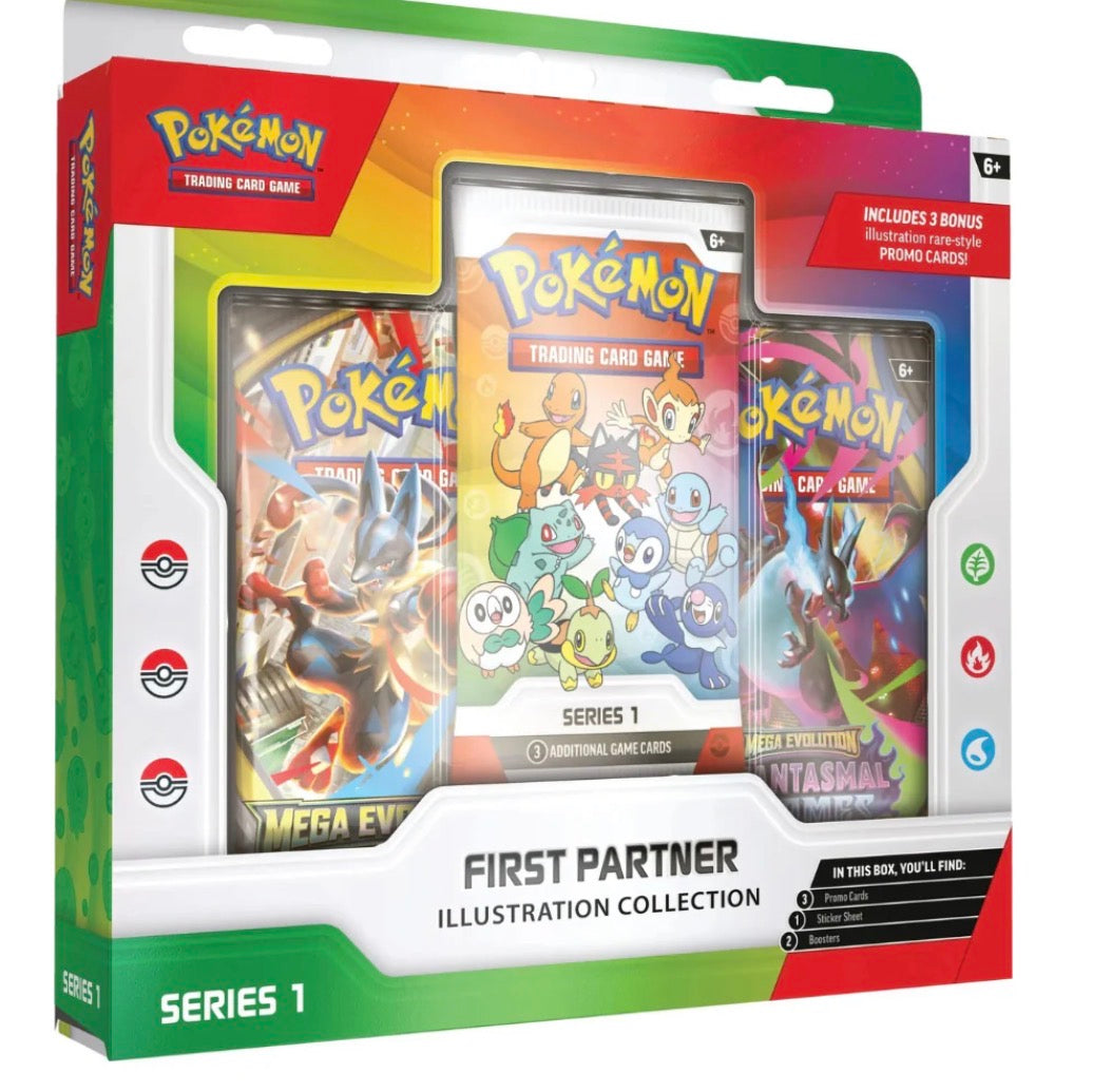 Pokemon First Partner Illustration Collection (Series 1)