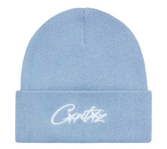 Cortiez Logo Beanie "Light Blue"