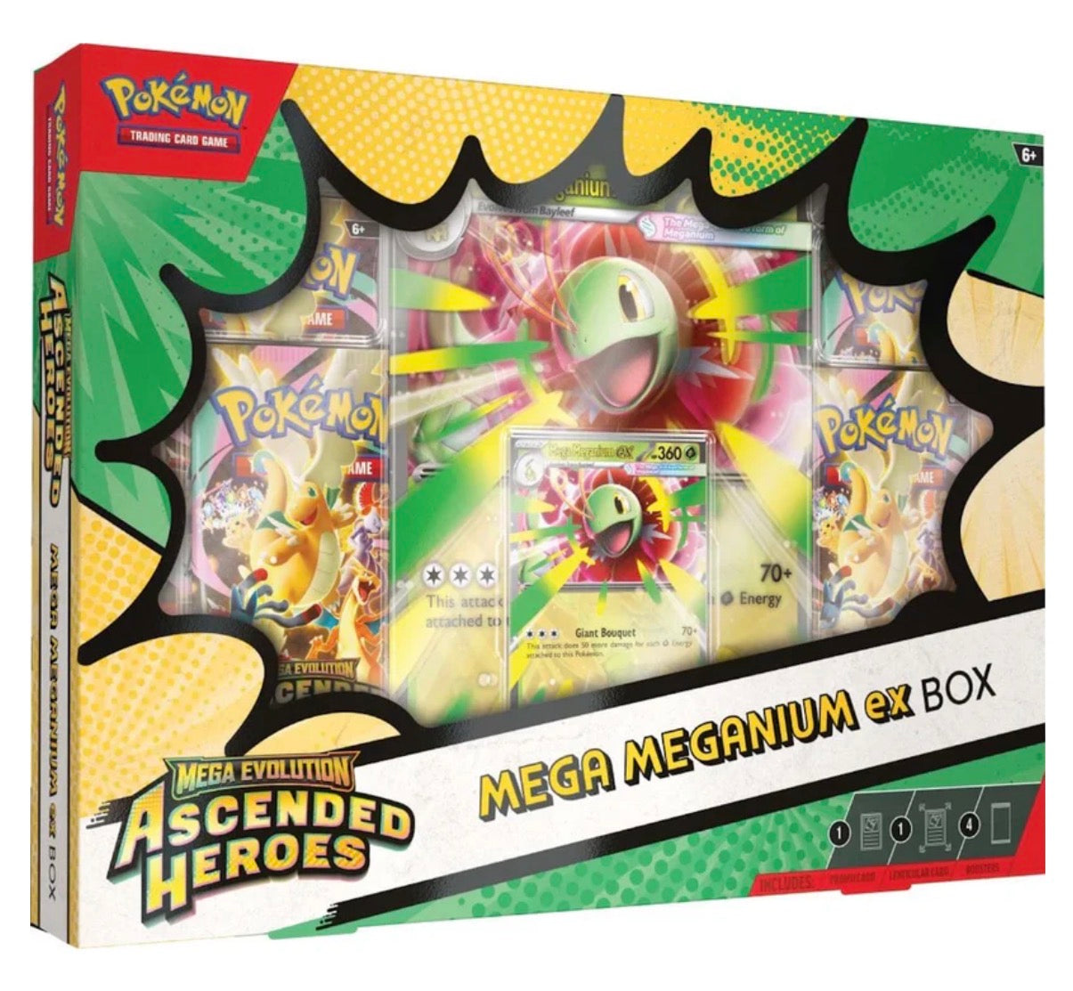 Pokemon Mega Evolution Ascended Heroes EX Box