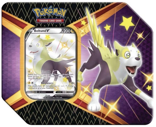Pokemon Shining Fates V Tin (Boltund V)