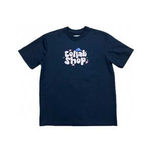 Collab Shop Teamwork Tee "Midnight Navy"