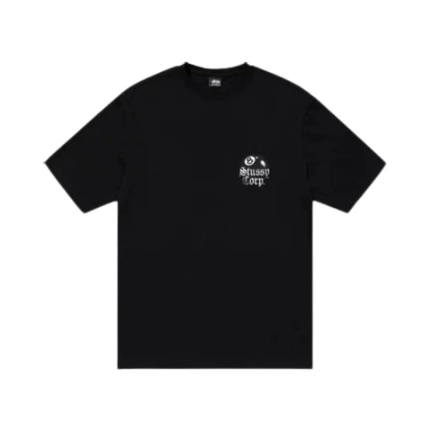 Stussy 8 Ball Corp. Tee “Black”