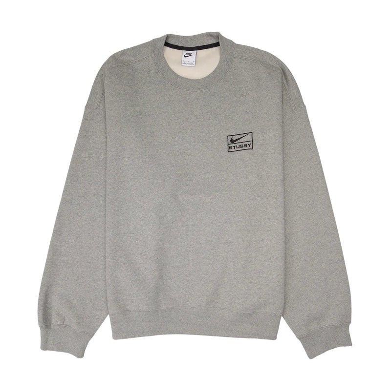 Nike X Stussy Crewneck Grey (SS23)