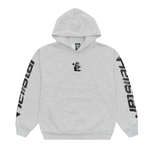 Hellstar Speed Logo Hoodie "Grey"