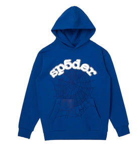 Sp5der Websuit Hoodie "Blue"