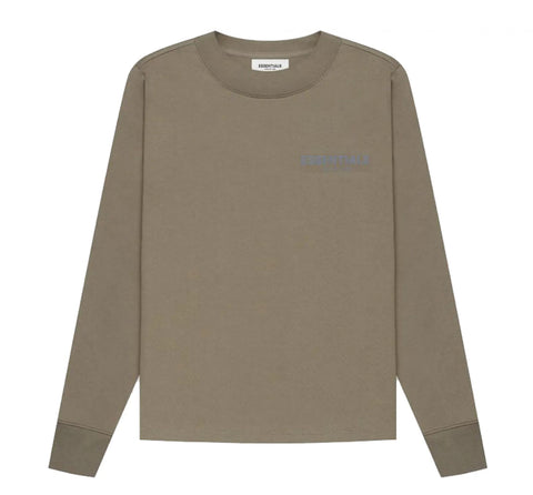 Fear of God Essentials Longsleeve Tee "Tan" (KIDS)