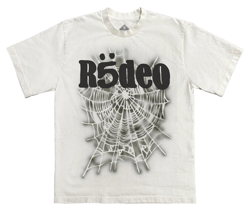 Sp5der x Rodeo Web Tee "White"