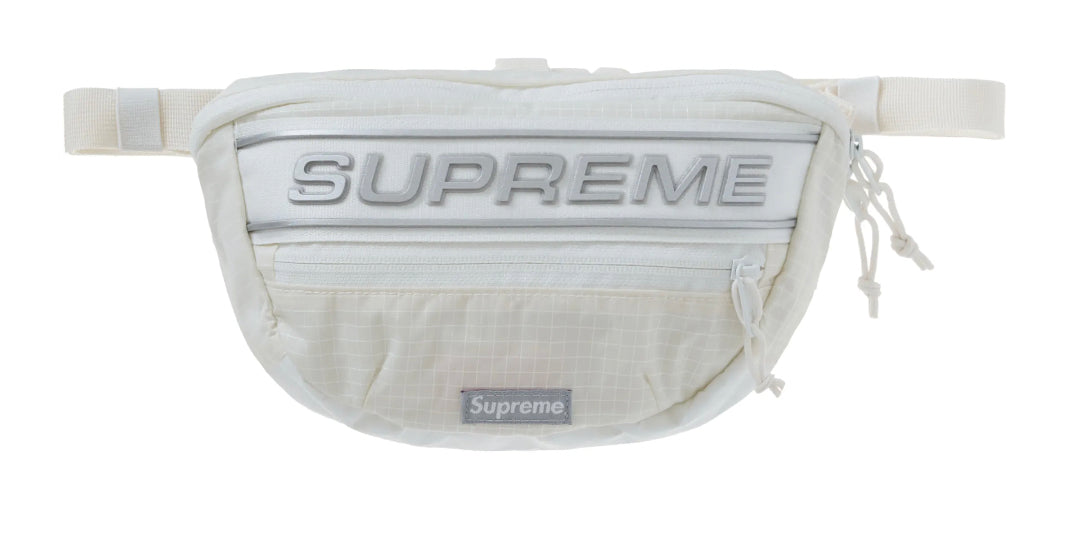 Supreme 3D Logo FW23 Waist Bag "White"