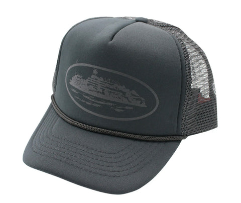 Cortiez Alcatraz Trucker Hat "Black"