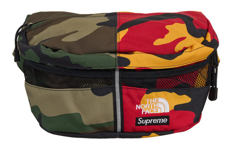Supreme x North Face Split Waist Bag "Camo"