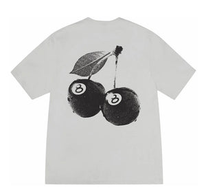 Stussy Cherries Tee "Fog"