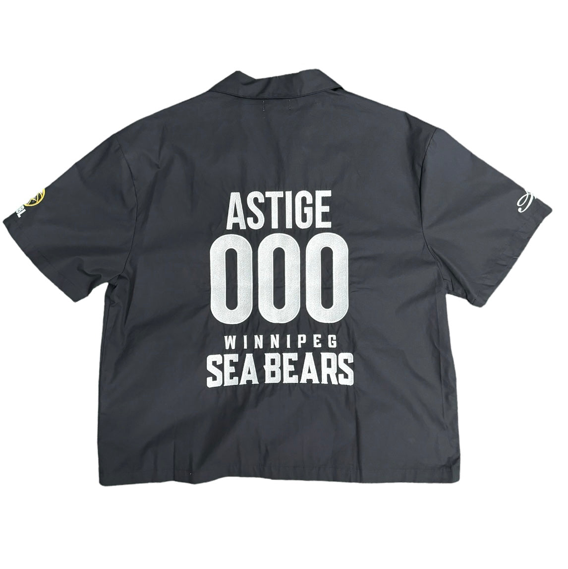 Astige x Sea Bears Button Up "Black"