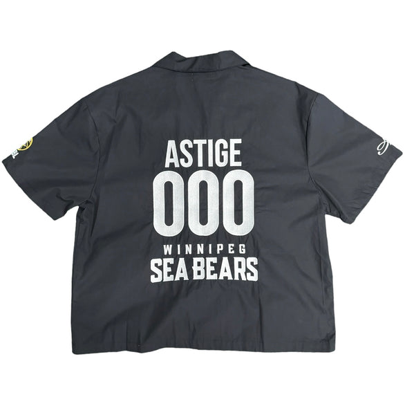 Astige x Sea Bears Button Up "Black"