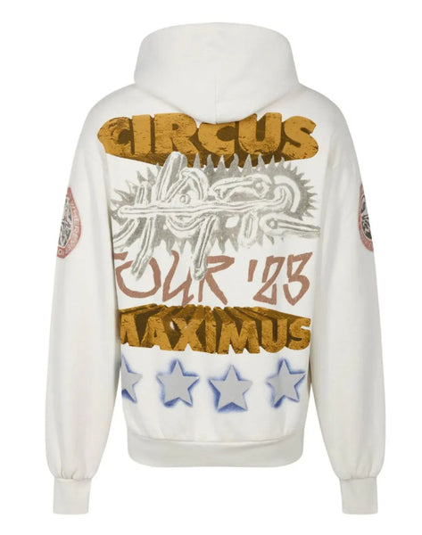 Travis Scott Circus Maximus 2023 Tour Hoodie "White"