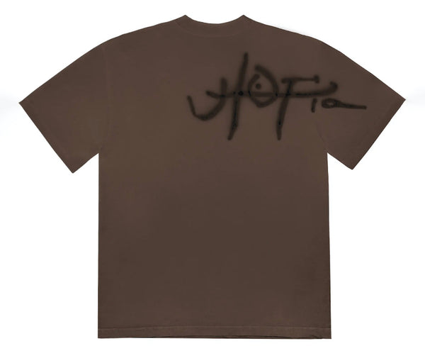 Travis Scott Utopia C2 Tee "Brown"