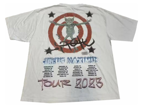 Travis Scott Circus Maximus 2023 Target Tee "White"