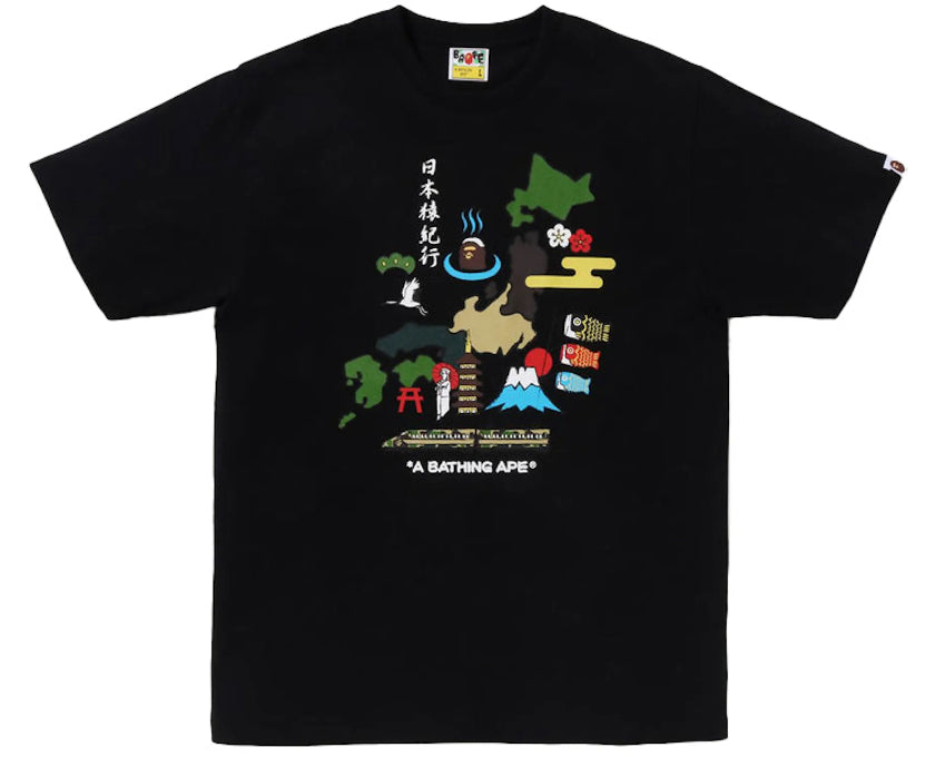 Bape "Japan Culture Tee" Black