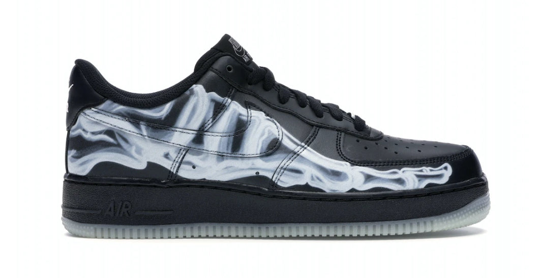 Nike AIrforce 1 "Skeleton Halloween Black" (USED)