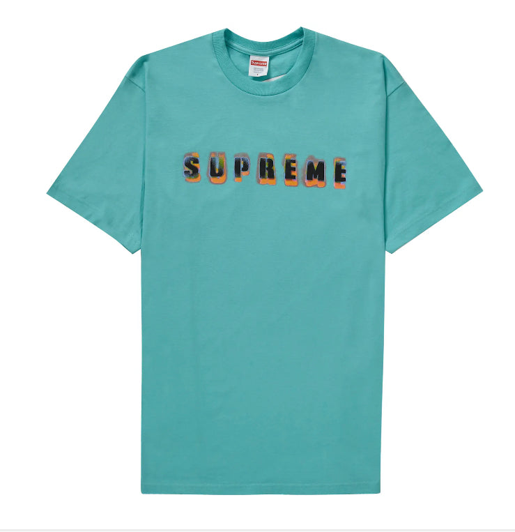 Supreme Stencil Tee "Teal"