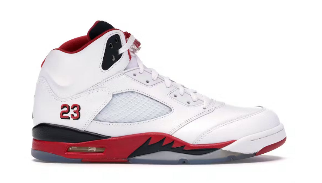 Jordan 5 Fire Red Black Tongue (2013)