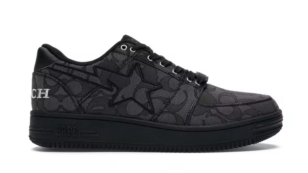 Coach x A Bathing Ape Bapesta "Black"