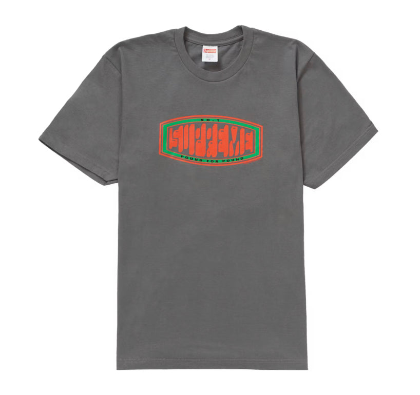 Supreme Pound Tee "Charcoal"