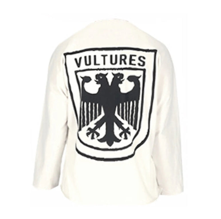 Yeezy Vultures Logo Longsleeve Tee "White"