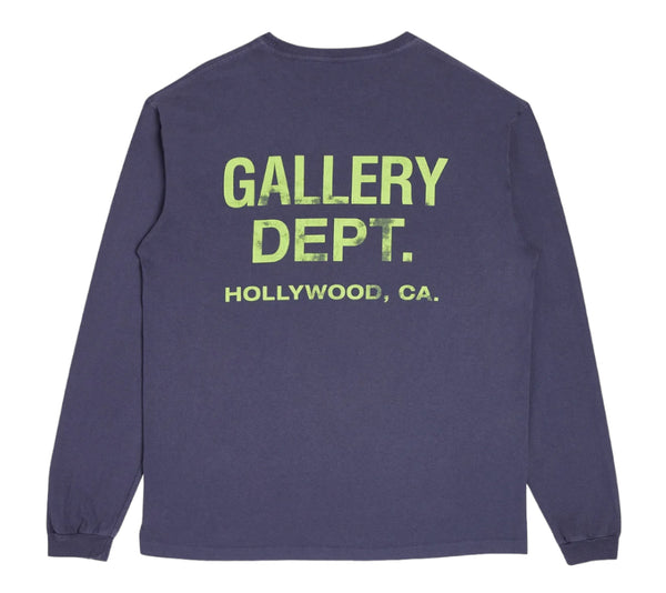 Gallery Department Souvenir Hollywood Longsleeve Tee "Green/Navy"