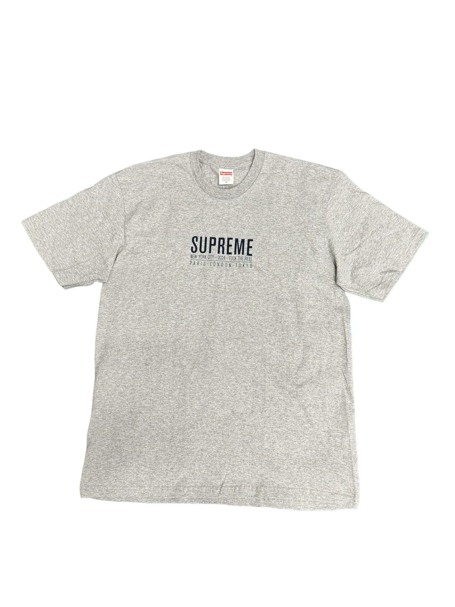 Supreme Paris Tee "Heather Grey"