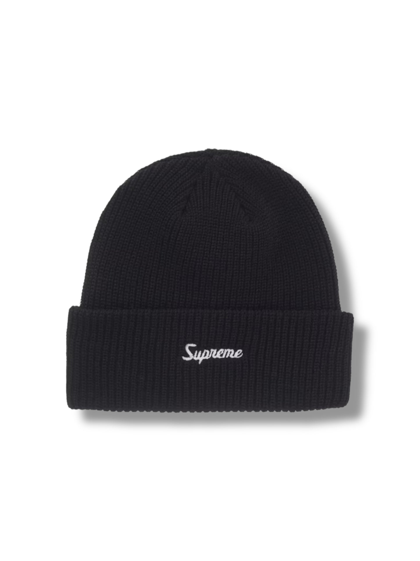 Supreme Loose Gauge Beanie "Black"