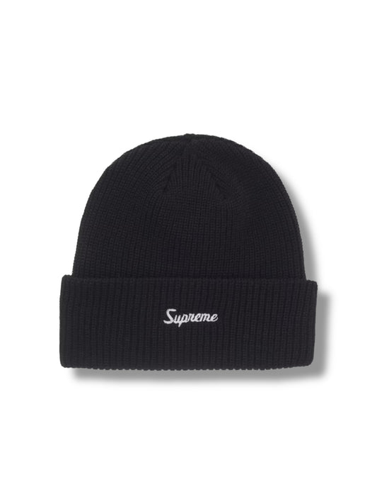 Supreme Loose Gauge Beanie "Black"