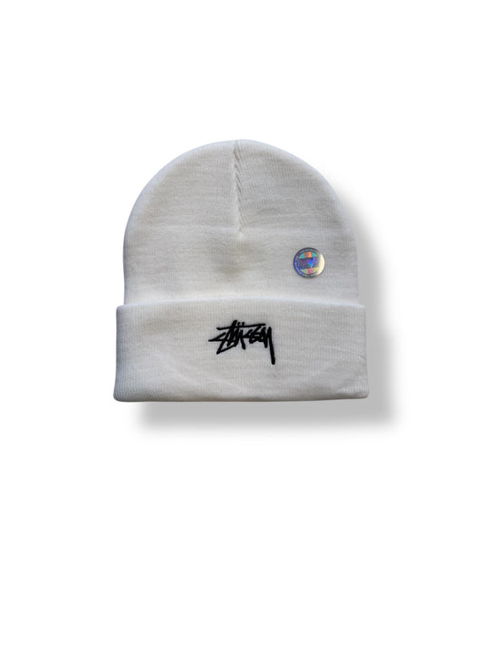 Stussy Cuff Beanie "White"