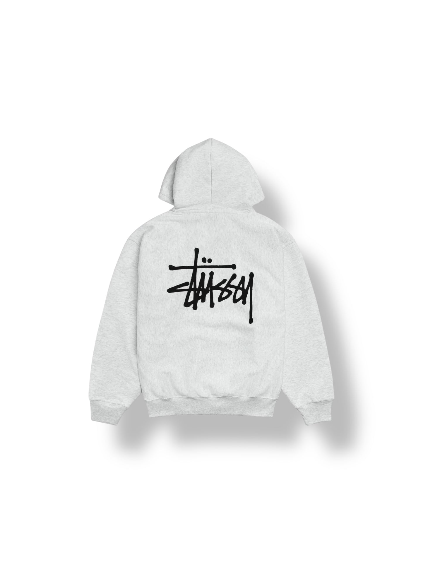 Stussy Basic Hoodie "Ash Heather"