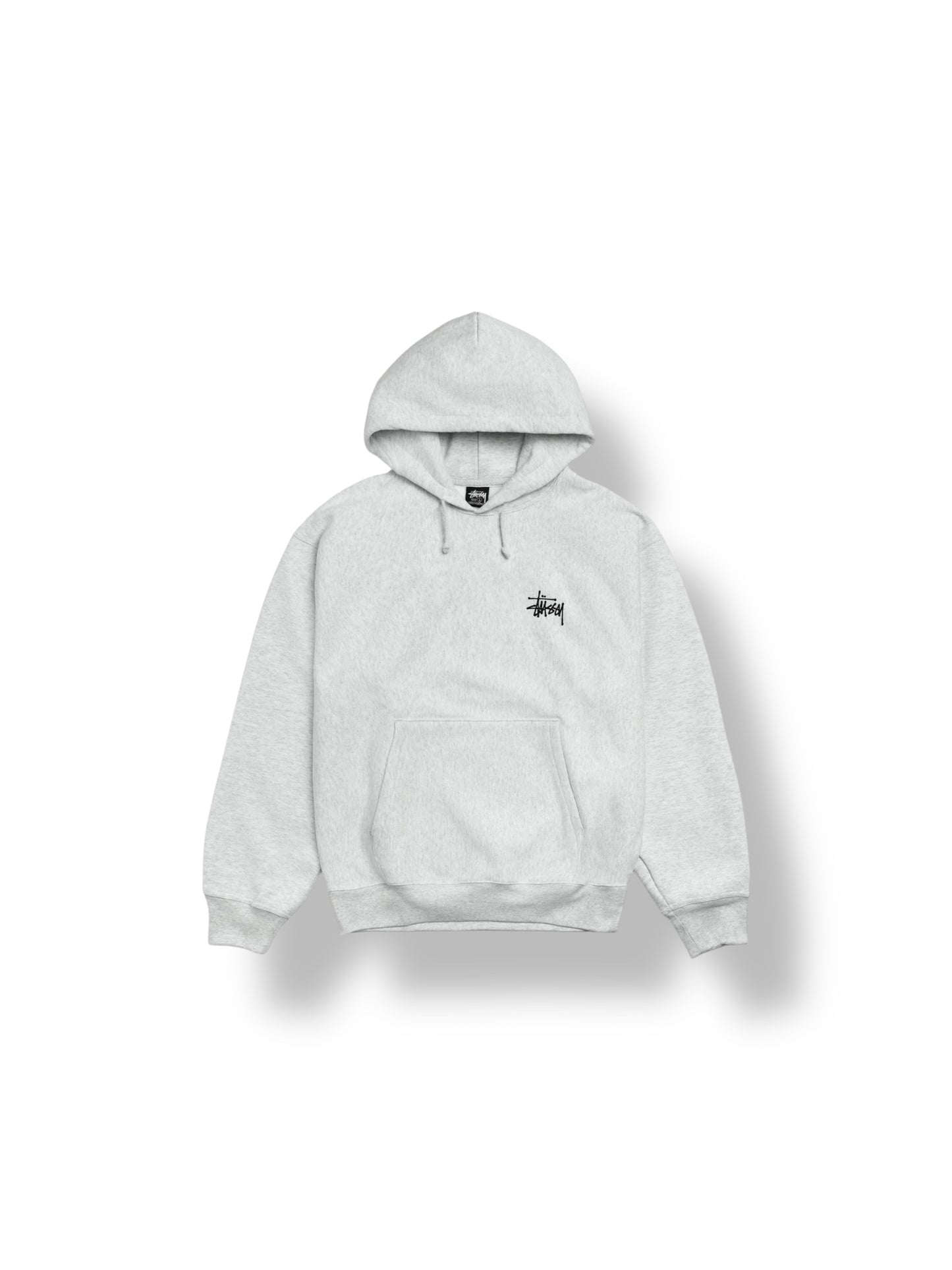 Stussy Basic Hoodie "Ash Heather"