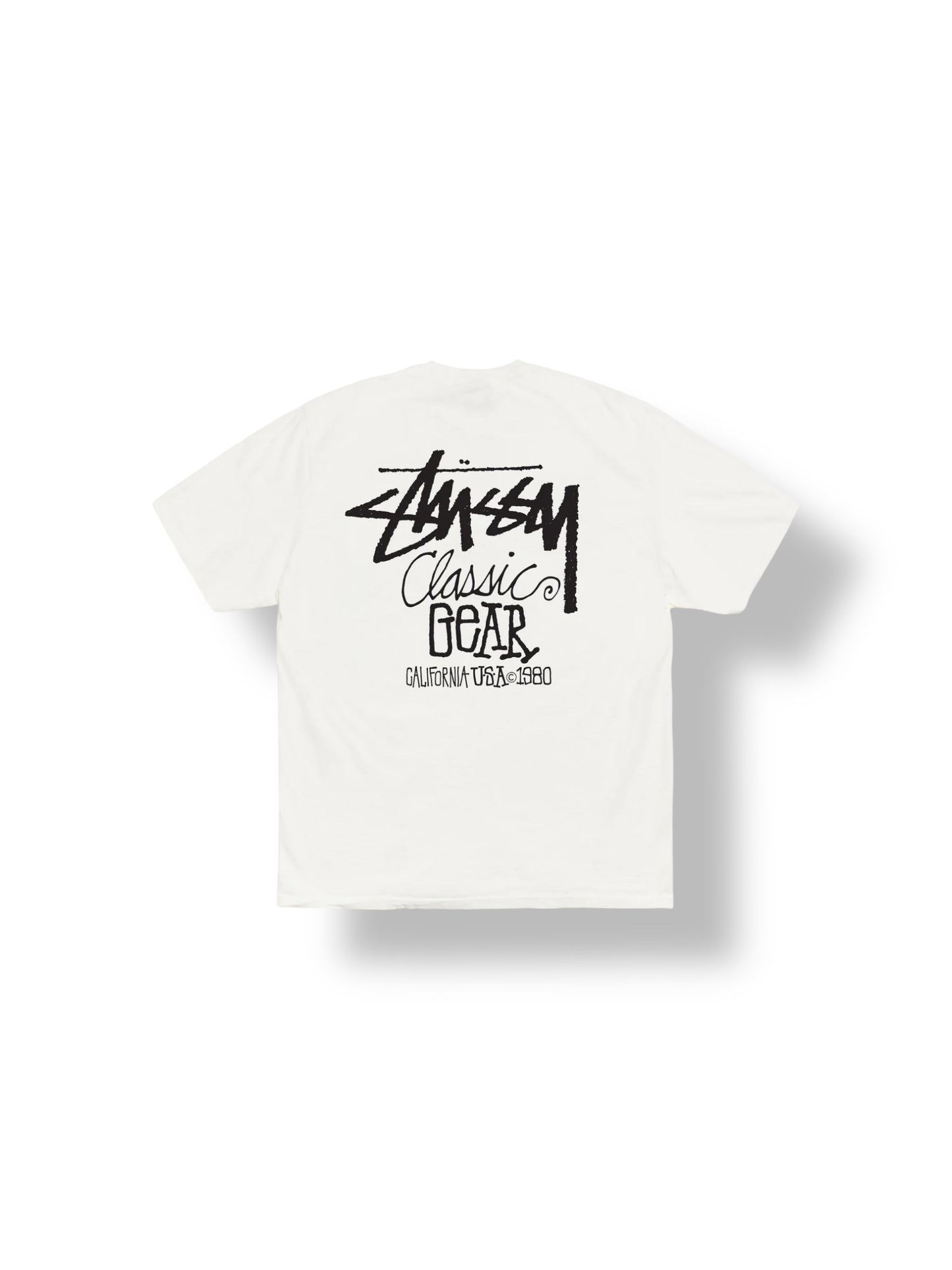 Stussy Classic Gear Tee "Natural"