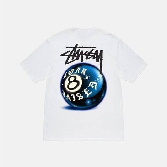 Stussy x Born and Raised Tee "White"