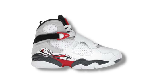 Jordan 8 "White True Red" 2025