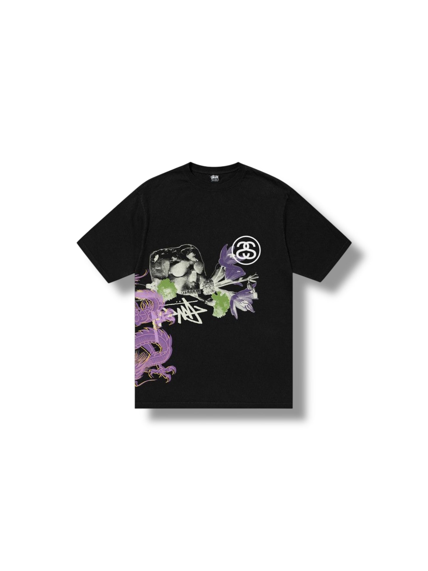 Stussy Tee Strike Pigment Dyed Tee "Black"